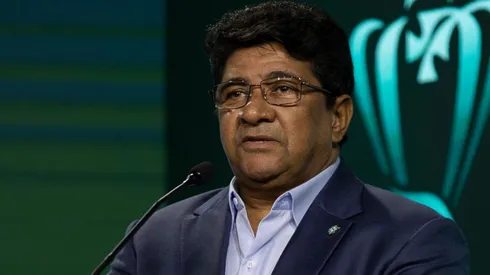 Foto: Thais Magalhães/CBF - Ednaldo esteve no sorteio dos confrontos da Copa do Brasil