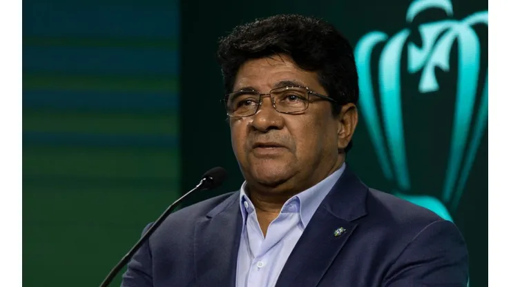Foto: Thais Magalhães/CBF - Ednaldo esteve no sorteio dos confrontos da Copa do Brasil