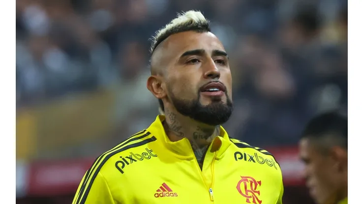 Marcello Zambrana/AGIF - Vidal é criticado por provocação ao Real Madrid