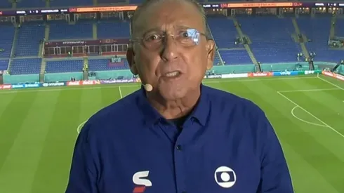 Galvão Bueno detonou Vítor Pereira - Foto: Reprodução/TV Globo