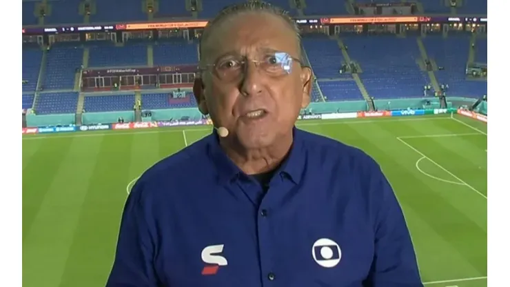 Galvão Bueno detonou Vítor Pereira - Foto: Reprodução/TV Globo