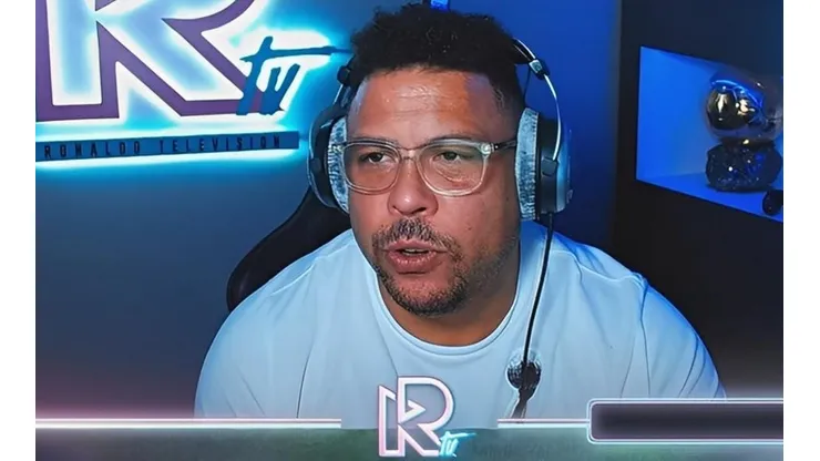 Foto: Reprodução/Twitch - Ronaldo defendeu o Cruzeiro