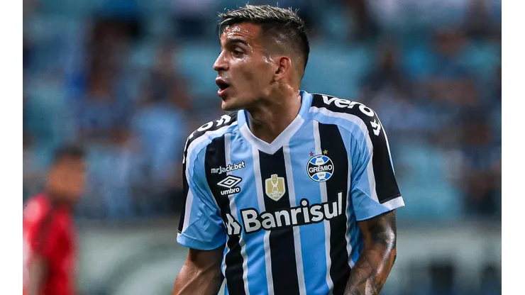 Foto: Maxi Franzoi/AGIF - Cristaldo vem se destacando pelo Grêmio