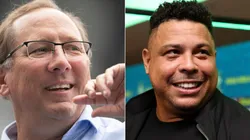 Foto: Mauro Horita/AGIF; Buda Mendes/Getty Images - Ronaldo Fenômeno e John Textor, principais investidores de SAF no Brasil