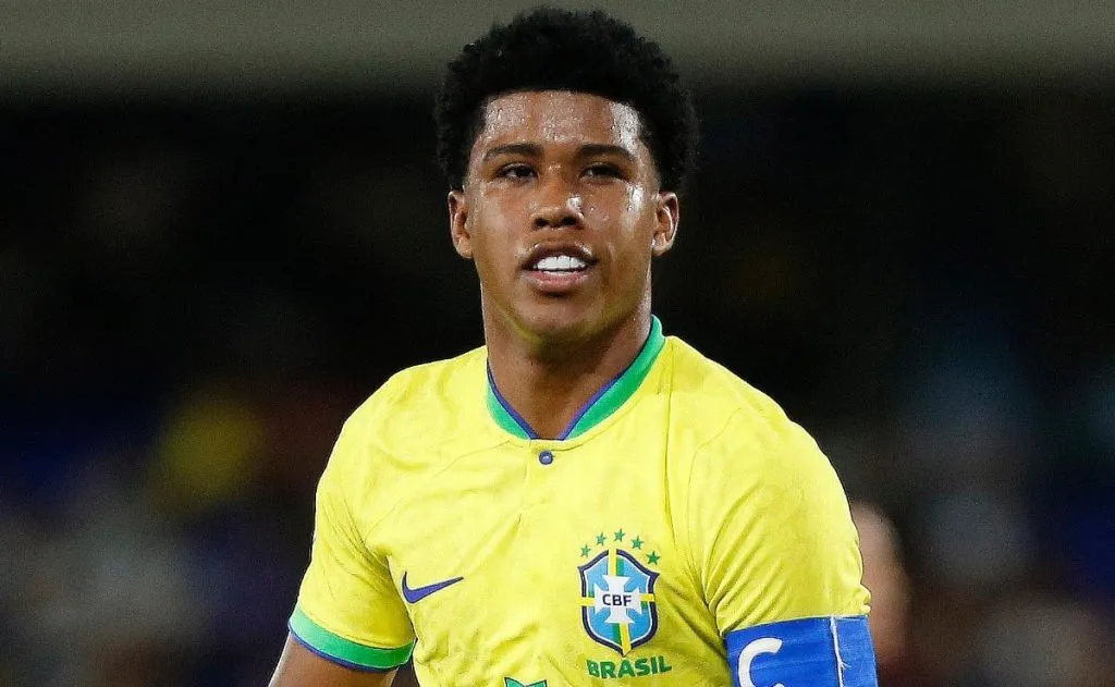 Andrey Santos na Seleção - Foto: Rafael Ribeiro/CBF.