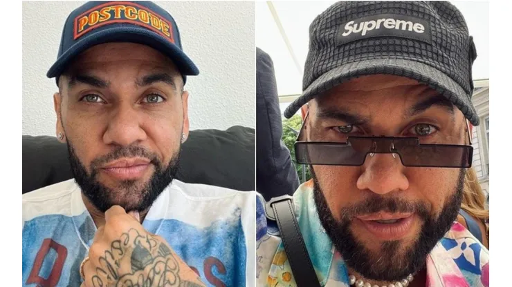 Daniel Alves: Ministério Público rejeita pedido de liberdade provisória, afirma jornal espanhol. Imagens: Reprodução/Instagram oficial do jogador.