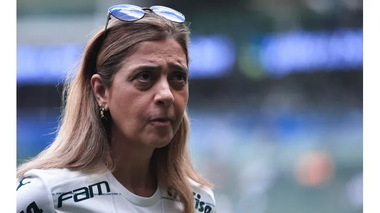 Ettore Chiereguini/AGIF - Leila, presidente do Palmeiras.