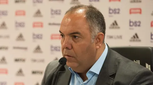 Foto: Alexandre Vidal/Flamengo - Marcos Braz libera atacante do Flamengo