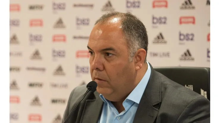 Foto: Alexandre Vidal/Flamengo - Marcos Braz libera atacante do Flamengo
