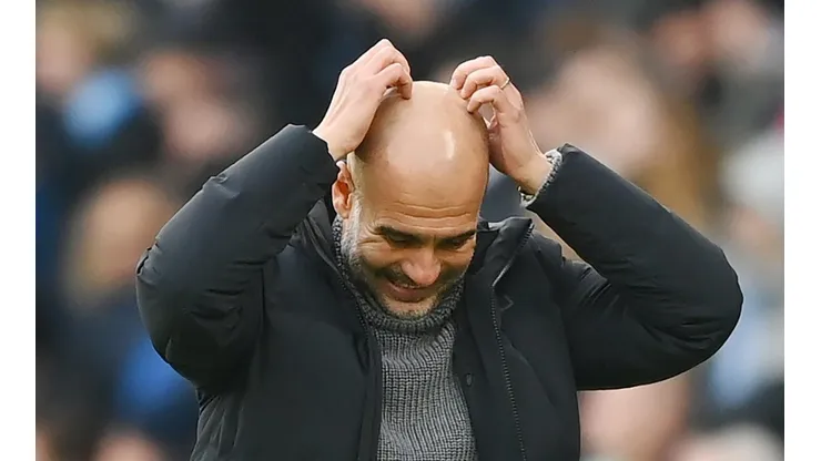 Getty Images/Michael Regan - Pep Guardiola pode sofrer com punição do City