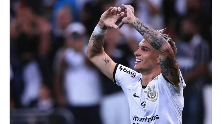 Foto: Ettore Chiereguini/AGIF - Ròger Guedes marcou o primeiro gol do Corinthians
