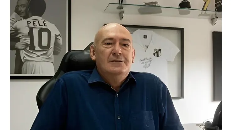 Divulgação/Facebook Santos - Andres Rueda, presidente do Santos.