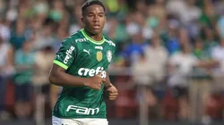 Foto: Marcello Zambrana/AGIF - Abel Ferreira mandou 'papo Endrick' ao falar sobre mais uma joia do Palmeiras