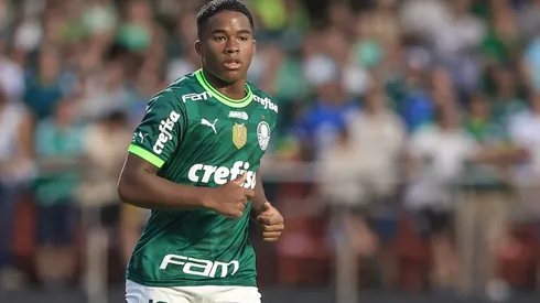 Foto: Marcello Zambrana/AGIF - Abel Ferreira mandou 'papo Endrick' ao falar sobre mais uma joia do Palmeiras