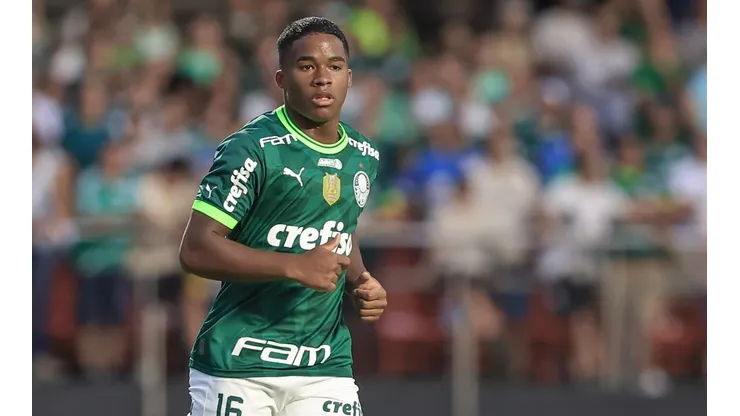 Foto: Marcello Zambrana/AGIF - Abel Ferreira mandou 'papo Endrick' ao falar sobre mais uma joia do Palmeiras