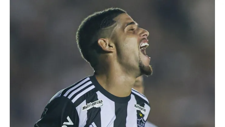 Foto: Pedro Souza / Atlético Mineiro - Rubens comemora gol da vitória no Galo