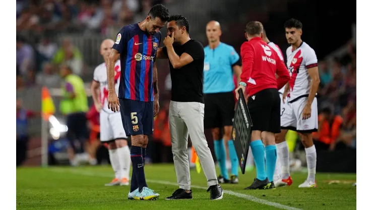 Foto: Alex Caparros/Getty Images - Xavi pediu ao Barcelona a renovação de Busquets