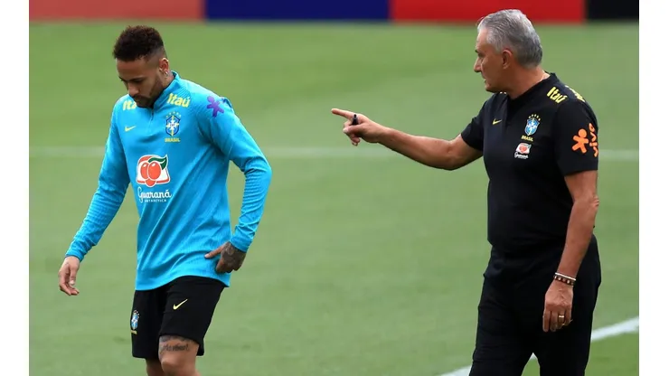 Foto: Buda Mendes/Getty Images | Neymar e Tite