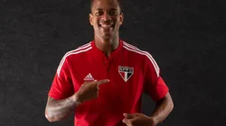 Caio Paulista foi apresentado no São Paulo - Foto: Site oficial do São Paulo