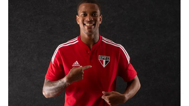 Caio Paulista foi apresentado no São Paulo - Foto: Site oficial do São Paulo