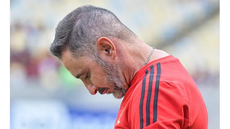 Thiago Ribeiro/AGIF - Vítor Pereira no Flamengo.