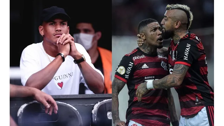 Foto Ângelo: Ettore Chiereguini/AGIF e Foto Flamengo: Thiago Ribeiro/AGIF
