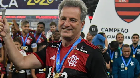 Thiago Ribeiro/AGIF - Landim, presidente do Flamengo.