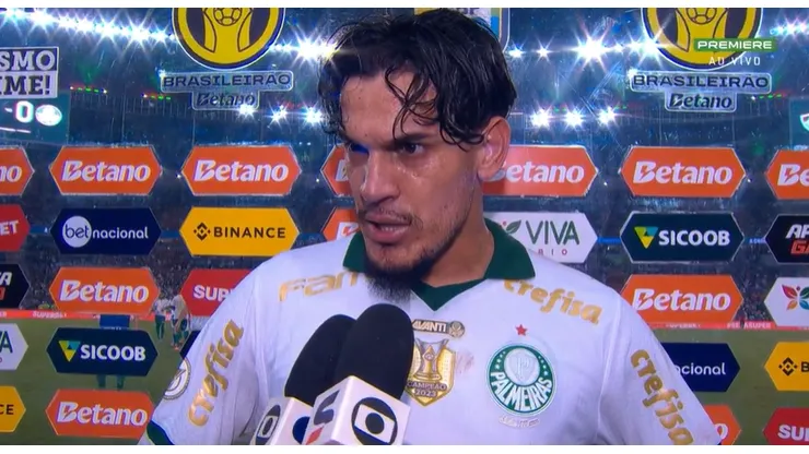 Gustavo Gómez falou sobre Fluminense x Palmeiras - Foto: Reprodução/Premiere