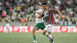 Kevin Serna brilhou em sua estreia pelo Fluminense. Foto: LUCAS MERÇON / FLUMINENSE F.C.