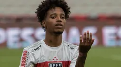 Tchê Tchê durante seu período no SPFC. Foto: Robson Mafra/AGIF
