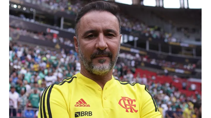 Ettore Chiereguini/AGIF - VP, treinador do Flamengo.