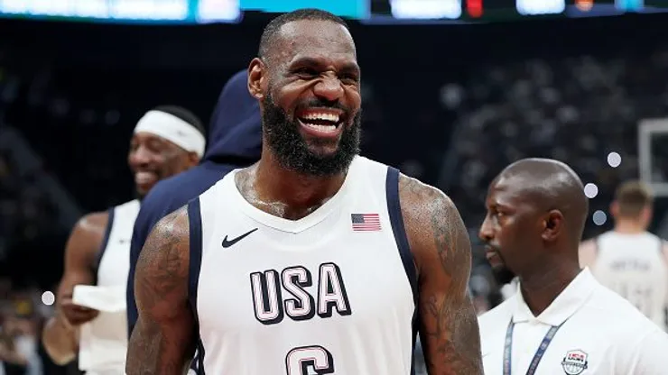 LeBron James é uma das estrelas da Seleção dos Estados Unidos de basquete