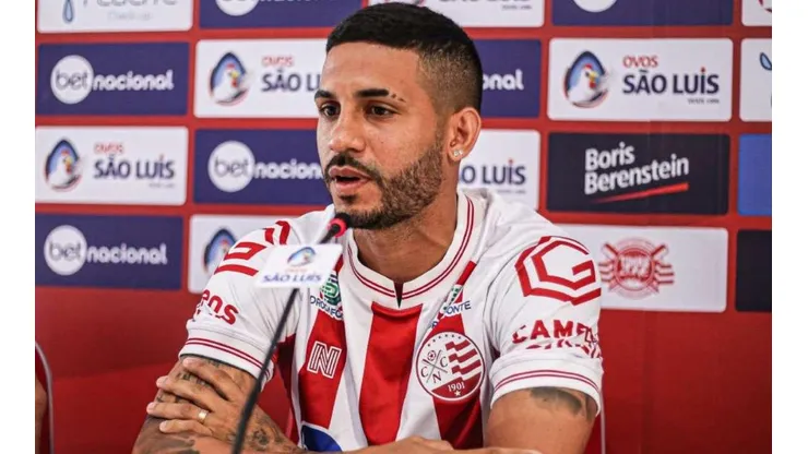 Foto: Reprodução/Náutico - Diego Ferreira, jogador do Náutico