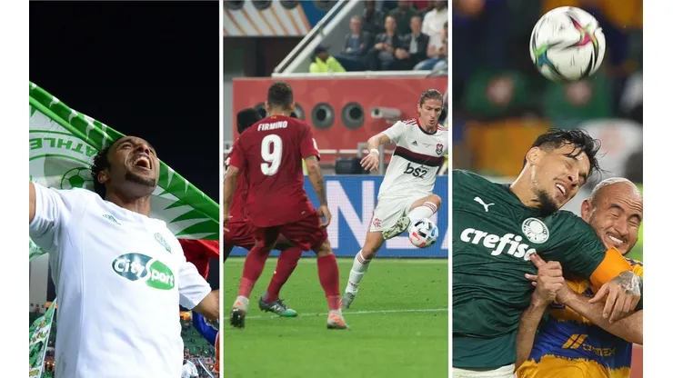 Getty Images/Lars Baron e Foto: Alexandre Vidal / Flamengo e Foto: Cesar Greco/Palmeiras - Brasileiros que perderam o Mundial