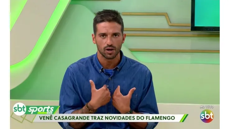 Foto: Reprodução SBT Sports/YouTube - Venê Casagrande