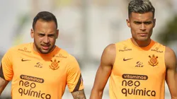 Foto: Rodrigo Coca/Corinthians - Maycon e Fausto não estiveram nem no banco no Majestoso.
