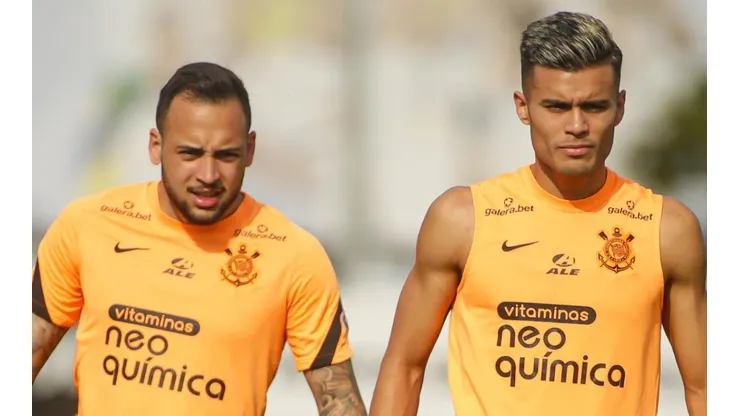 Foto: Rodrigo Coca/Corinthians - Maycon e Fausto não estiveram nem no banco no Majestoso.