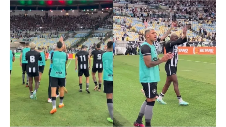 Botafogo postou memes que zombam com a derrota do Fluminense