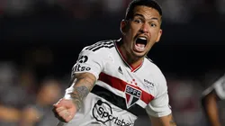 Foto: Paulo Pinto / saopaulofc.net / Divulgação - Luciano: iniciou o clássico no banco de reservas