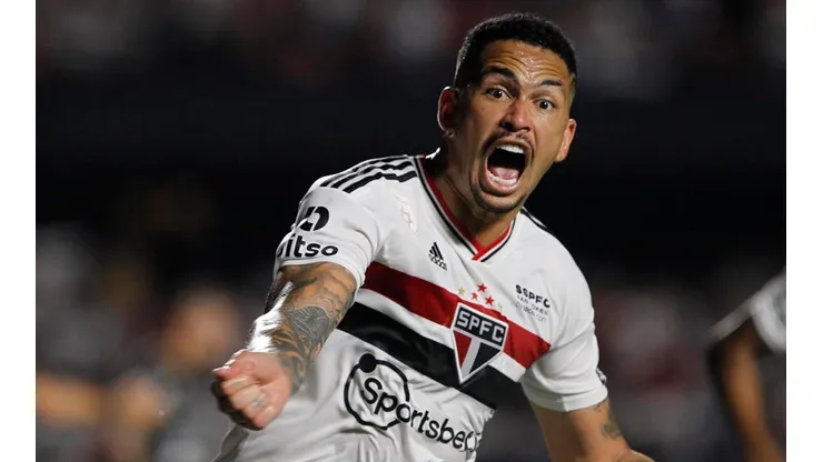 Foto: Paulo Pinto / saopaulofc.net / Divulgação - Luciano: iniciou o clássico no banco de reservas
