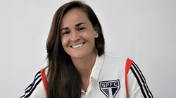 Foto: Reprodução/Site oficial SPFC - Gislaine é a nova jogadora do Fluminense