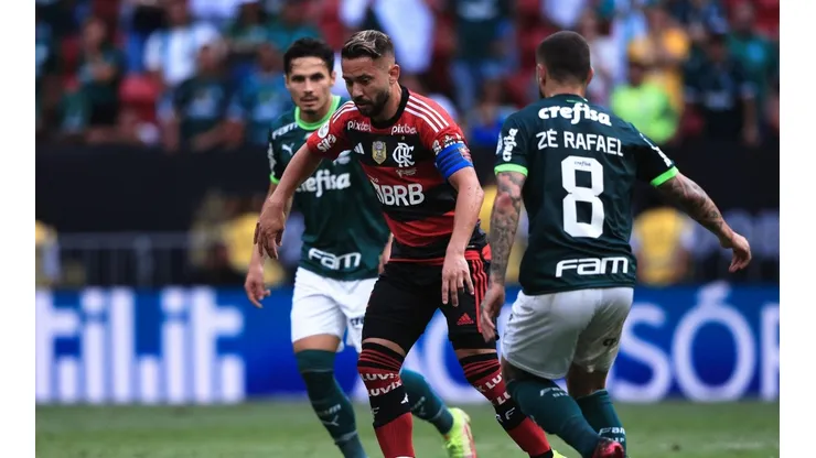 Foto: Ettore Chiereguini/AGIF - Ribeiro foi o capitão do Flamengo na partida.