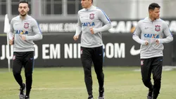 Treino do Corinthians no CT Dr. Joaquim Grava