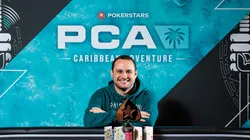 Gabriel Baleeiro venceu torneio de poker no PCA (Foto: Danny Maxwell/PokerStars)