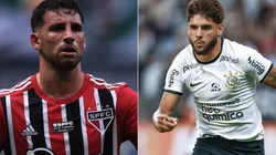 Fotos: Ettore Chiereguini/AGIF e Marcello Zambrana/AGIF - São Paulo e Corinthians se enfrentarão neste domingo