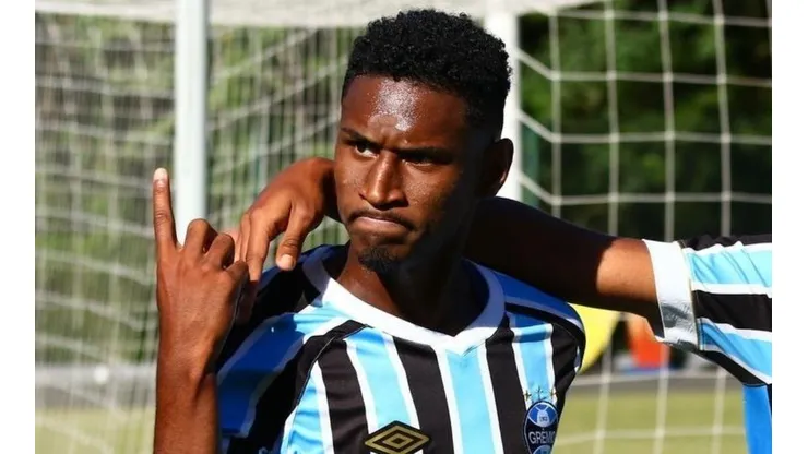 Imagem: Divulgação/Grêmio - Tetê: jovem é cria da base do Grêmio