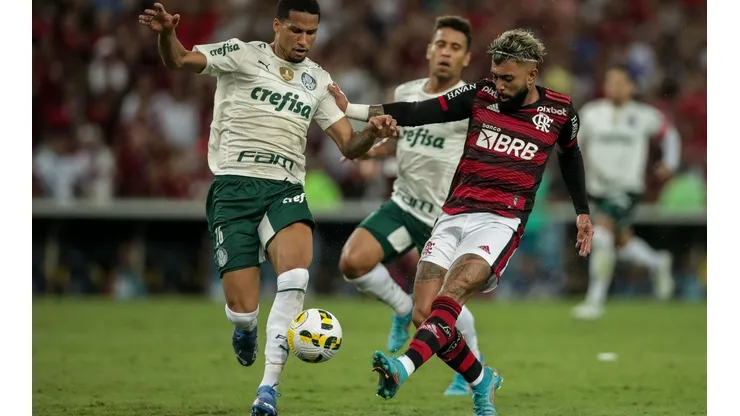 AGIF. Flamengo e Palmeiras disputam terceira decisão em dois anos