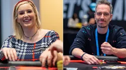 Vanessa Kade e Lex Veldhuis são profissionais de poker (Fotos: Eloy Cabaças e Joe Giros/PokerStars)