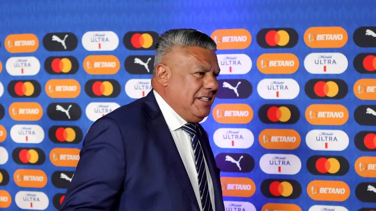 Chiqui Tapia na Copa América 2024 (Photo by Megan Briggs/Getty Images)