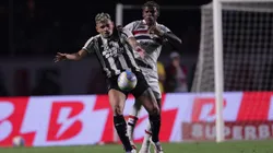 São Paulo e Botafogo empataram em 2 a 2 no melhor jogo do Brasileirão de 2024. Foto: Ettore Chiereguini/AGIF